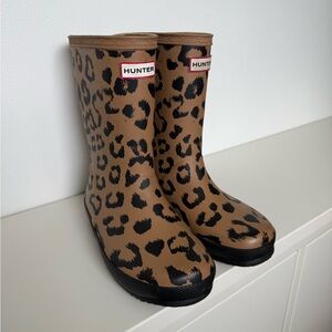 Hunter kids first classic rain boots - Tawny